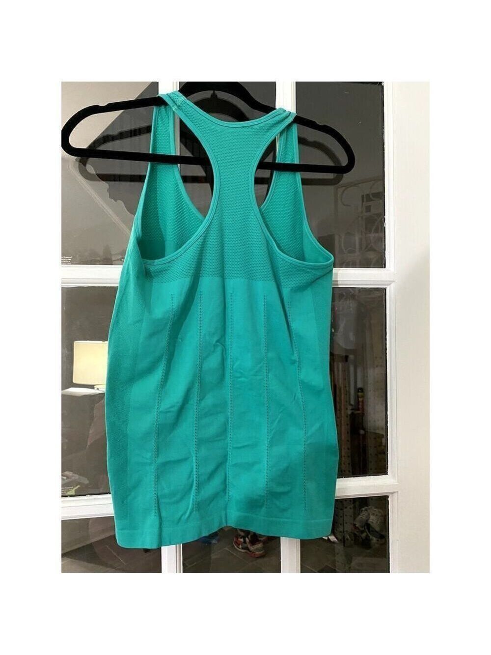Fabletics Turquoise Racerback Tank - Size L (EUC) - Picture 2 of 10